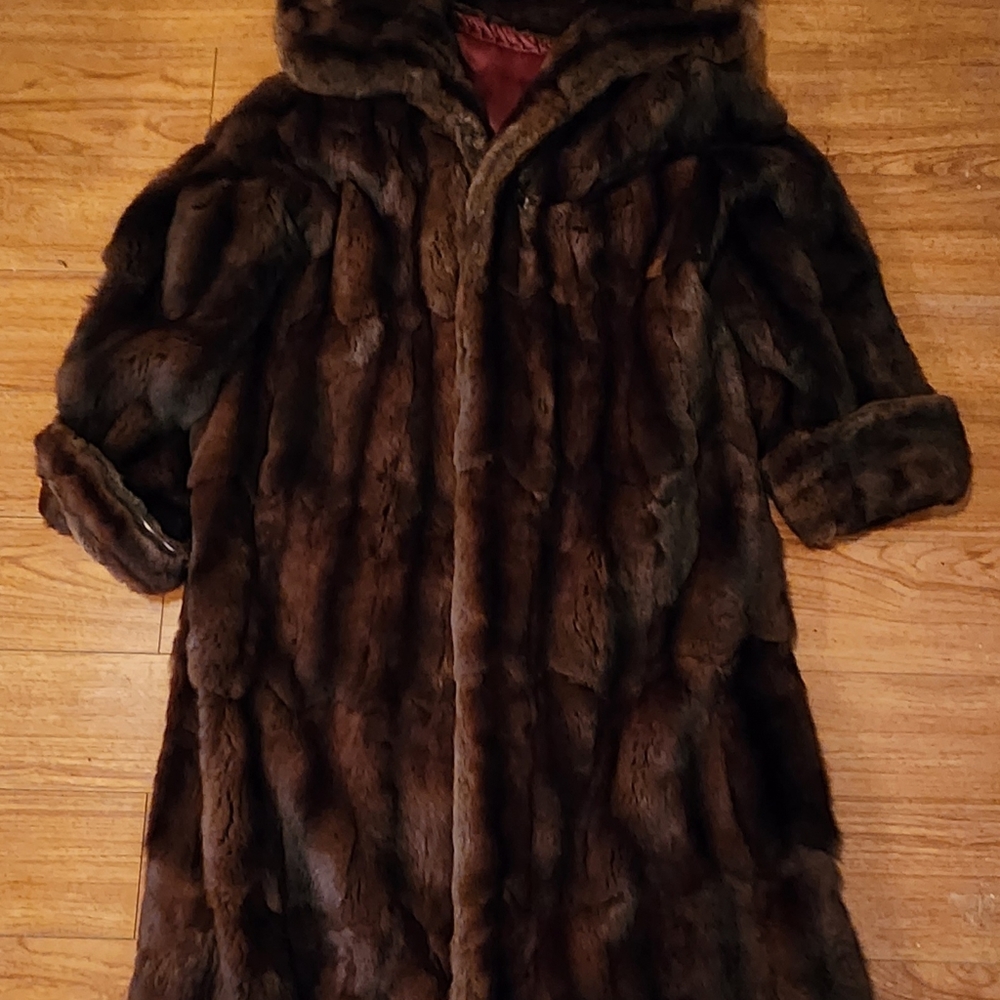 Vintage mink coat.